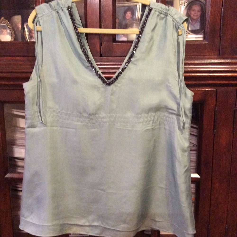 Cynthia Vincent silk blouse